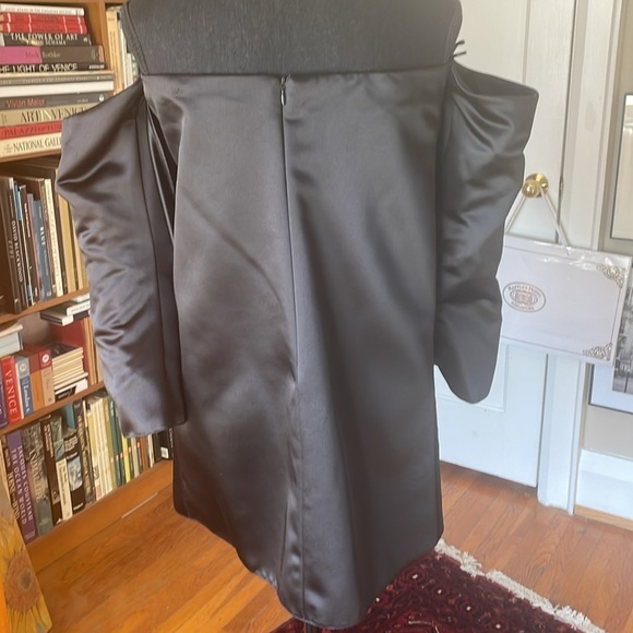 🔥Zara Black Sateen Off-the-Shoulder Top Size Medium🔥 🥳 - Picture 6 of 13